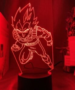 Anime New Idea Vegeta 3D Led Night Light Dragon Ball Z Table Lamp