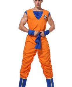 Alternative view of Goku Costume Suit Son Dragon ball Z Cosplay