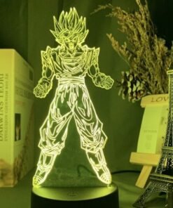 Anime Son Goku 3D Led Night Light Dragon Ball Z Table Lamp