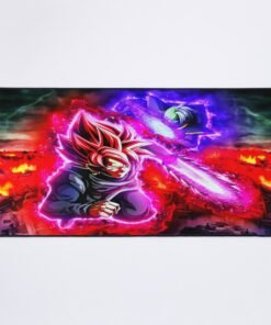 Black Goku And Zamasu Ssjr Dbs Mouse Pad